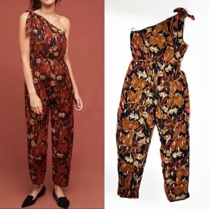 Anthropologie Maeve Kyoto Floral Jumpsuit